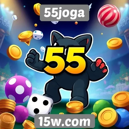 55joga oferece diversidade em jogos online